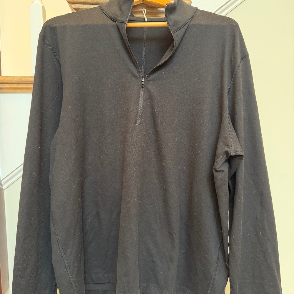 Lululemon Men’s Quarterzip Black